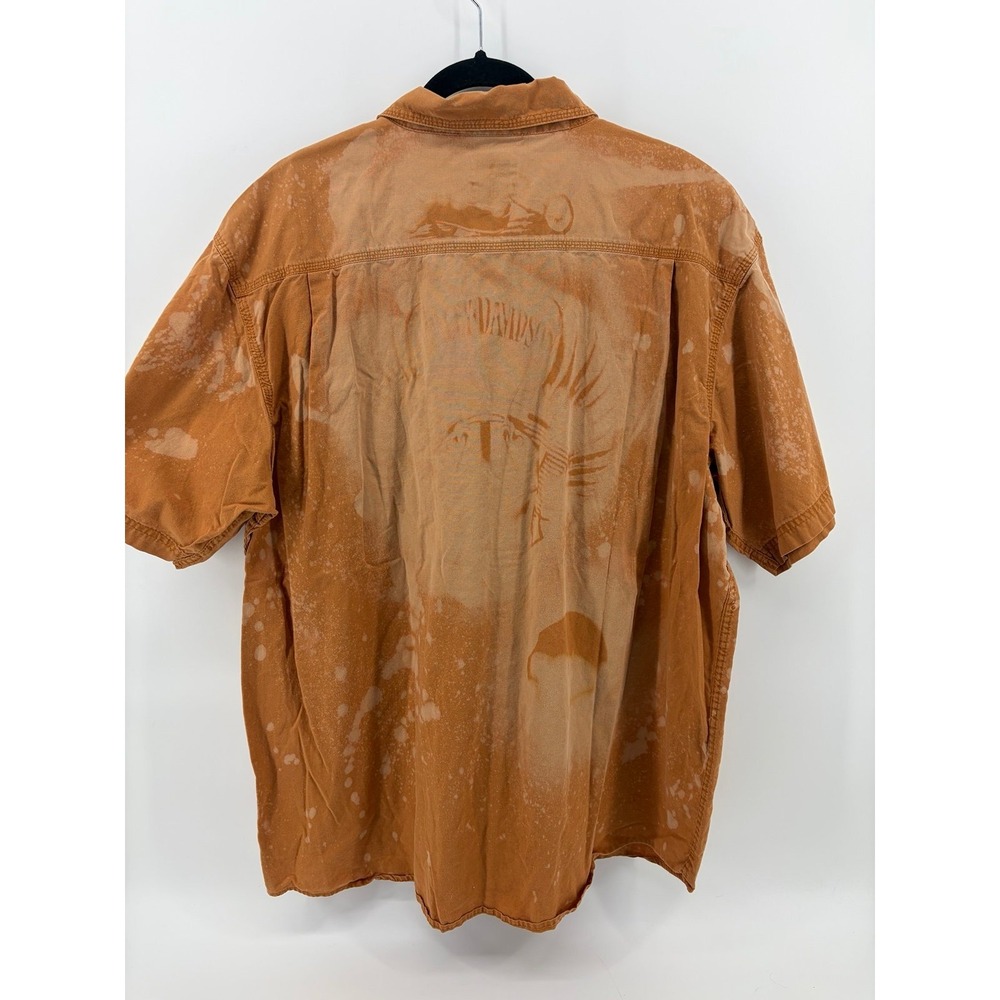 RedHead Brand Co, Vintage, Distressed, Faded Harley Davidson Print, Men's 2XL - Picture 3 of 9